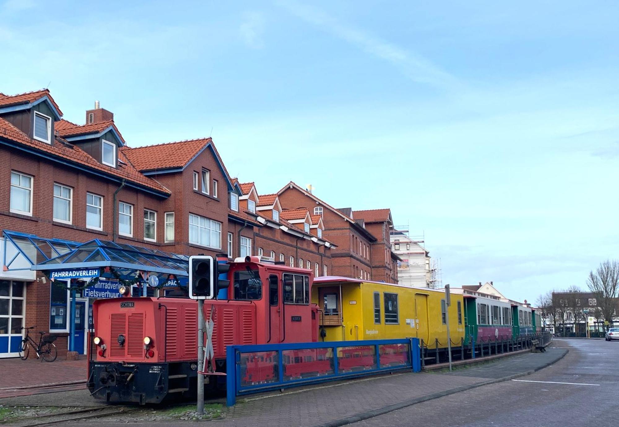 Kapitaenshaus Kate60 Villa Borkum Bagian luar foto
