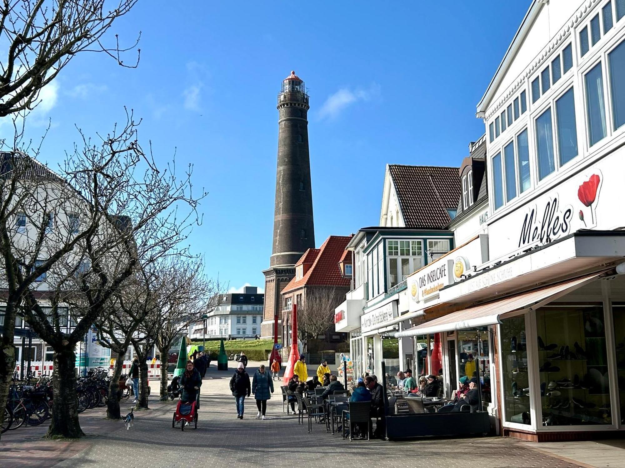 Kapitaenshaus Kate60 Villa Borkum Bagian luar foto