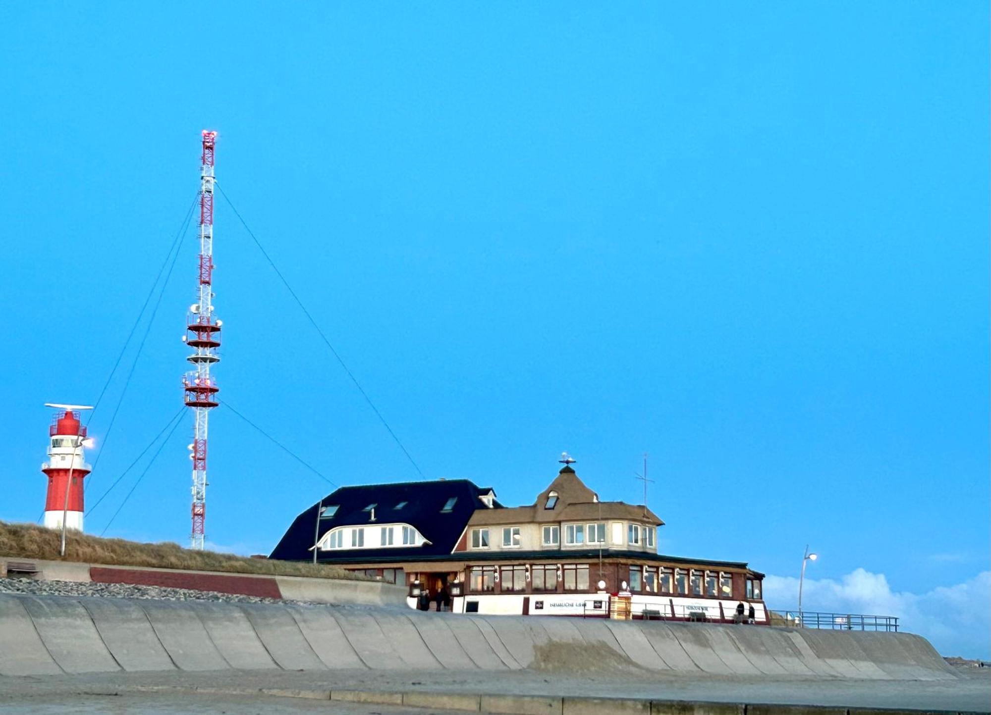 Kapitaenshaus Kate60 Villa Borkum Bagian luar foto